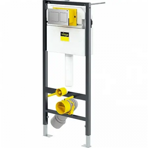 Инсталляция для унитаза Viega Prevista Dry 792596 с кнопкой Visign for Style 21-1