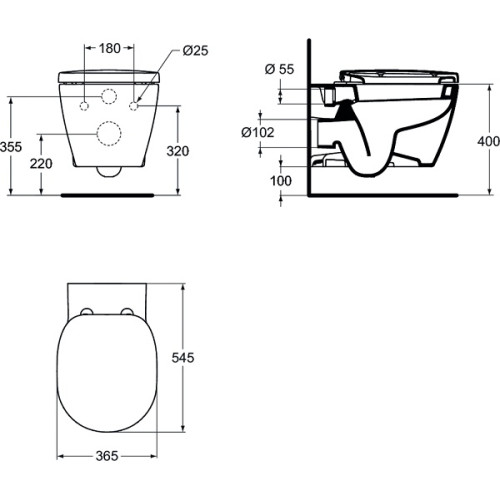 Инсталляция Ideal Standard Prosys Frame 120 M R020467 с унитазом Connect с сиденьем Soft Close-5