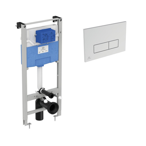 Инсталляция для унитаза Ideal Standard Prosys Frame 120 M + хром кнопка смыва