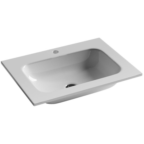 Тумба подвесная Sanora Classic CN с керамическим умывальником-6