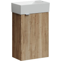 Sancos тумба подвесная под раковину Mini Дуб Галифакс MN35EGR правая Sancos тумба подвесная под раковину Mini Дуб Галифакс MN35EGR правая