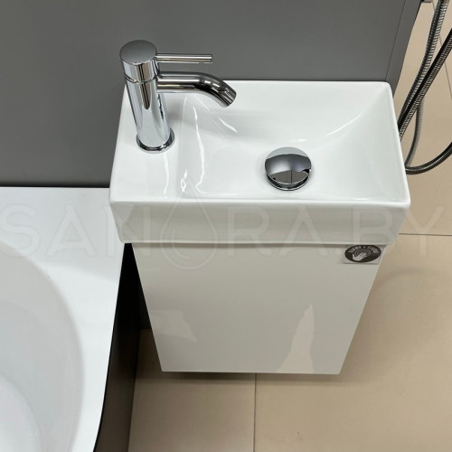 Тумба подвесная Mini с умывальником-1