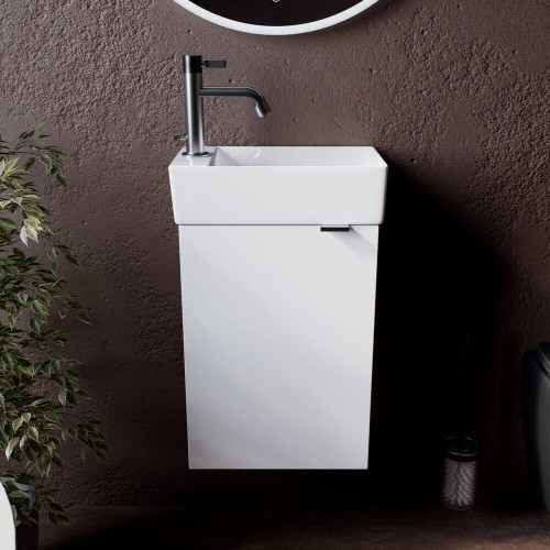 Sancos тумба подвесная под раковину Mini MN35WL левая-2