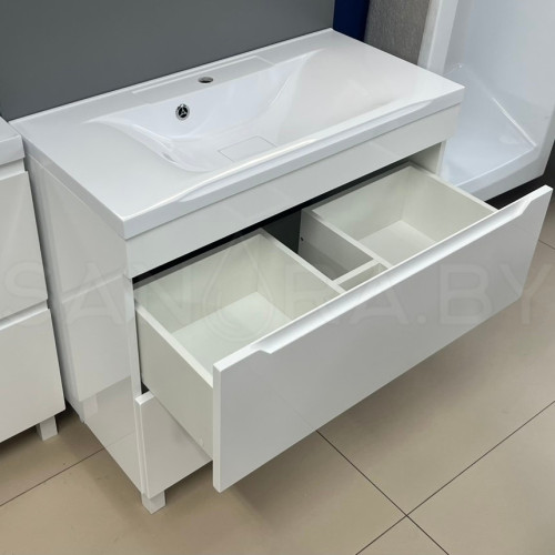 Тумба напольная Милен с умывальником-2