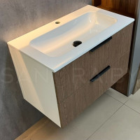 Тумба подвесная Sanora Model C с керамическим умывальником Тумба подвесная Sanora Model C с керамическим умывальником