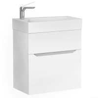 Raval тумба подвесная Brik 65x33 белая 