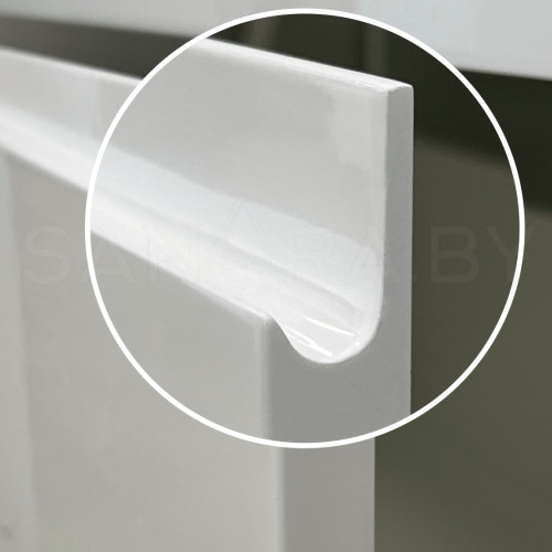 Тумба подвесная Sanora Classic CN с керамическим умывальником-5