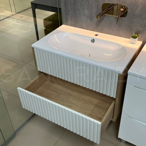 Тумба подвесная Верона с умывальником-5