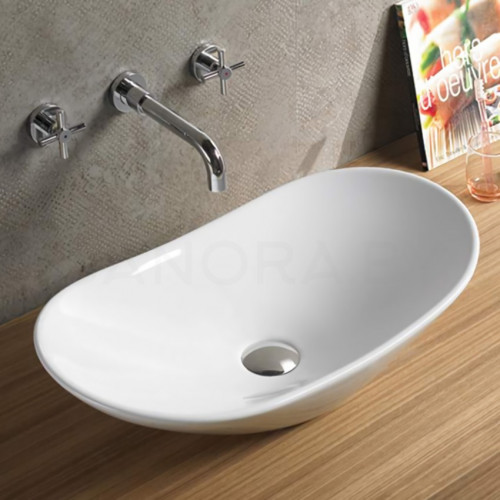 Раковина CeramaLux 7811A белая-1