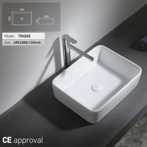 Накладной умывальник Uptrend Aura TR4565-3