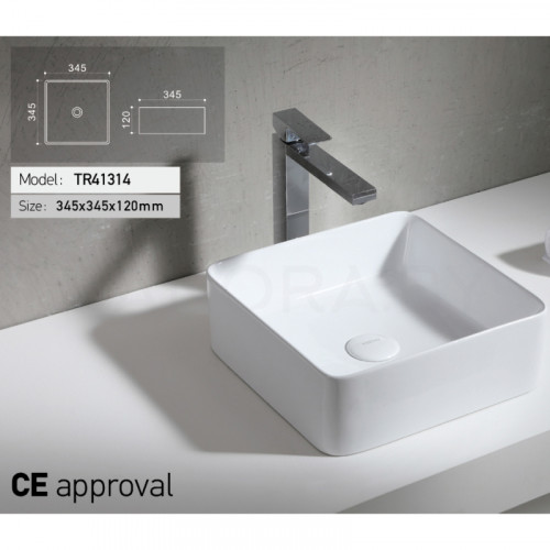 Накладной умывальник Uptrend Roma Square TR41314-5