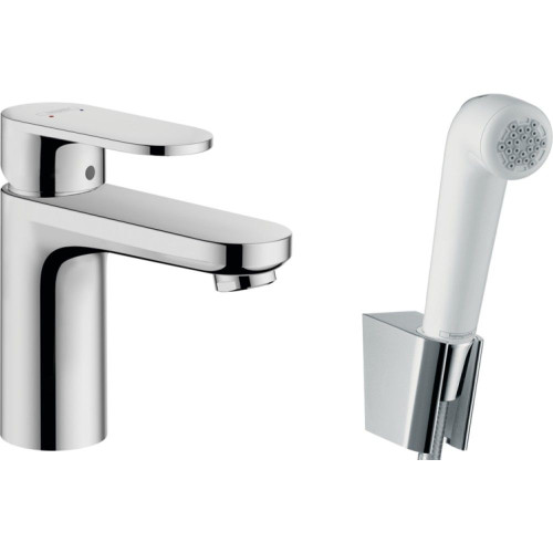Смеситель Hansgrohe Vernis Blend 100 с гигиеническим душем 71215000