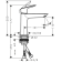Смеситель Hansgrohe Logis Fine 110 71252000 с донным клапаном