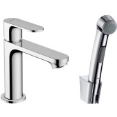 Смеситель Hansgrohe Rebris S 110 с гигиеническим душем 72215000 купить в Минске