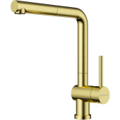 Смеситель для кухни Omoikiri Akashi-S-LG светлое золото купить в Минске