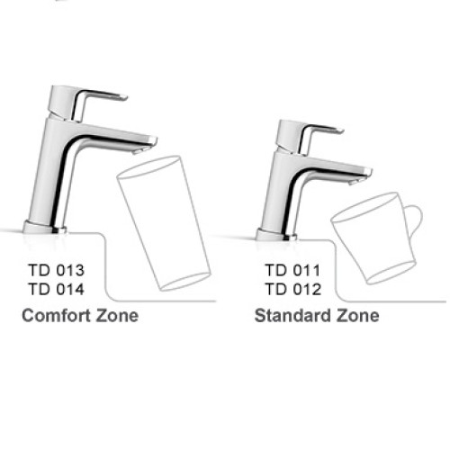 Смеситель Ravak 10° TD 011.00 X070063 с донным клапаном-3