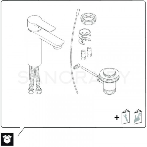 Смеситель Duravit A.1 M A11020001010-7