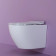 Унитаз подвесной CeramicaNova Uno Rimless CN11001 с сиденьем микролифт