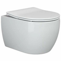Унитаз подвесной CeramicaNova Play CN3001 с сиденьем микролифт