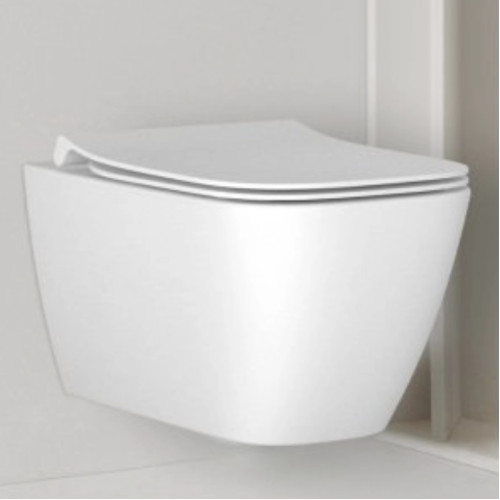 Унитаз подвесной Ideal Standard I.Life B с тонким сиденьем Soft-Close T461401+T500301-5