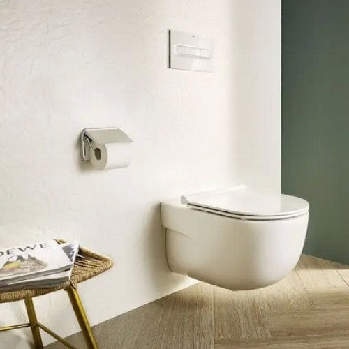 Подвесной унитаз Roca Meridian Rimless Compacto 346244000 с пневмокрышкой 8012B2002-5