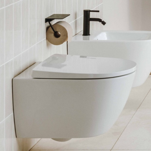 Подвесной унитаз Roca Ona Rimless с пневмокрышкой 346687000 + ZRU9310293-1