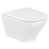 Подвесной унитаз Roca Optica Rimless Vortex 346V13000 с пневмокрышкой 801F72001 купить в Минске