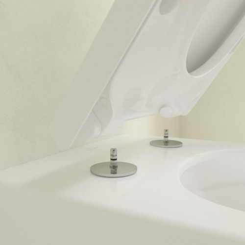 Подвесной унитаз Villeroy&Boch Subway 3.0 4670TS01 с технологией TwistFlush, с сиденьем SoftClose-8