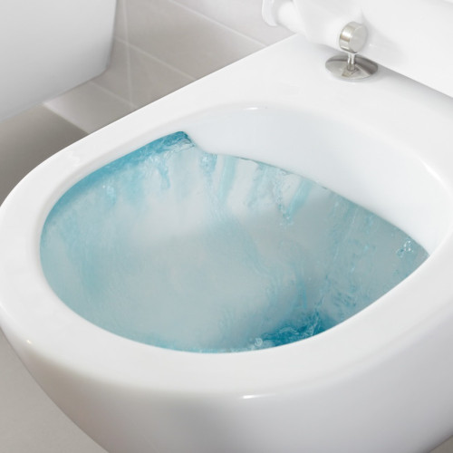 Подвесной унитаз Villeroy&Boch Avento 5656RS01 с технологией DirectFlush, с тонким сиденьем SoftClose-11