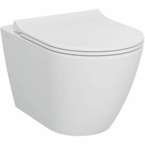 Унитаз подвесной Vitra Sanibelle SmoothFlush с пневмокрышкой 7551B003-0075+801-003-019