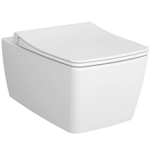 Унитаз подвесной Vitra Metropole Rim-Ex с пневмокрышкой 7672B003-0075+122-003-009