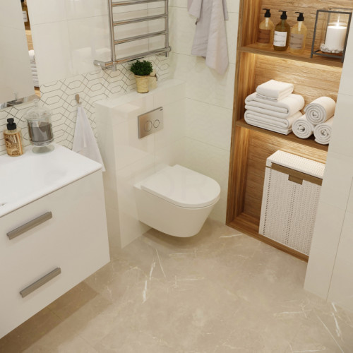 Подвесной унитаз Lavinia Boho Biore Compacto Rimless 330402CR-7