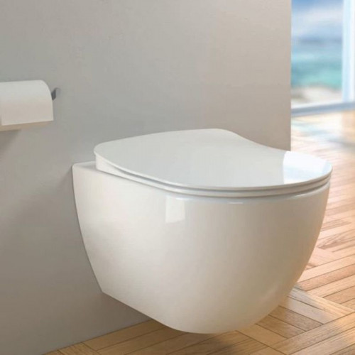 Унитаз Creavit Free FE322-11CB00E-0000 с крышкой KC0903.02.0000E-4