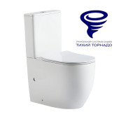 Унитаз напольный PRATO Бьянко (торнадо) CO-6083A купить в Минске