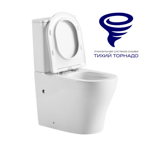 Унитаз напольный PRATO Кодэ (торнадо) CO-6092A-1