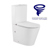 Унитаз напольный PRATO Рим (торнадо) CO-6093A купить в Минске