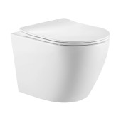 Унитаз подвесной PRATO Бьянко (римлесс) купить в Минске