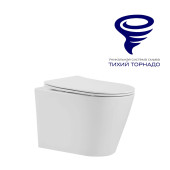 Унитаз подвесной PRATO Рим (торнадо) купить в Минске