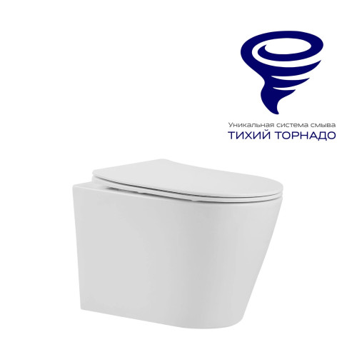 Унитаз подвесной PRATO Рим (торнадо)