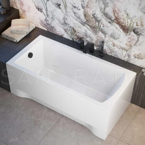 Акриловая ванна Polimat Tola 170*75 с ножками-1