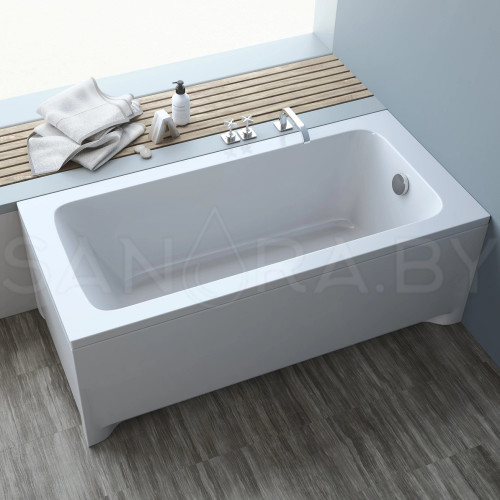 Акриловая ванна Polimat Monza 150*70 с ножками-1