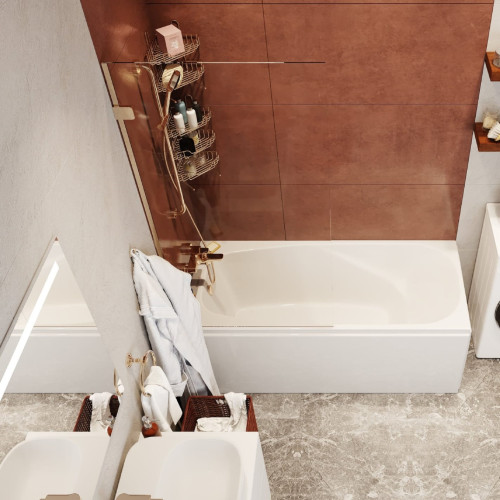 Акриловая ванна VagnerPlast Aronia 160х75 VPBA160ARN2X-04-4