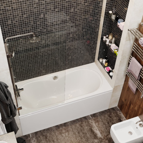 Акриловая ванна VagnerPlast Briana 185х90 VPBA185BRI2X-04-3