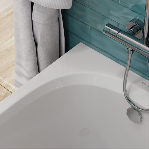 Акриловая ванна VagnerPlast Kasandra 160х70 VPBA167KAS2X-04-4