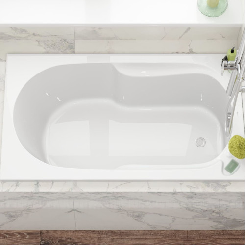 Акриловая ванна VagnerPlast Nike 120х70 VPBA127NIK2E-04-5