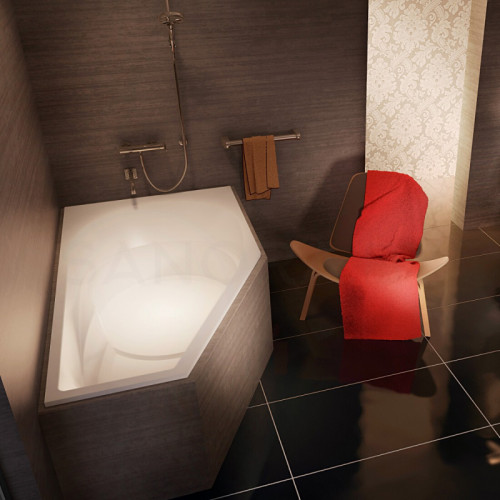 Акриловая ванна Riho Yukon 160х90 Right B008001005-2