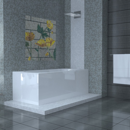 Акриловая ванна Lavinia Boho Biore 170x70 35010070-1