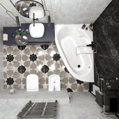 Акриловая ванна Lavinia Boho Bell Pro 150x100 3702150R-6