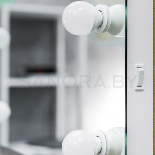 Зеркало Гримерное Континент "Бриджит" 600х800 12 ламп-3