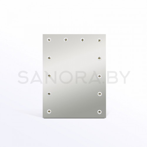 Зеркало Гримерное Континент "Бриджит" 600х800 12 ламп-6